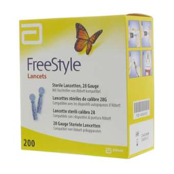 lancettes freestyle 200