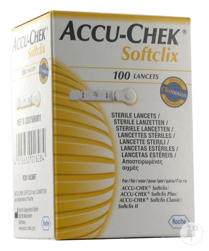lancettes accu-chek softclix