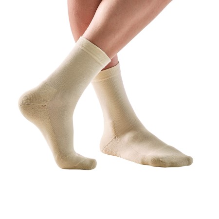 chaussettes bota couleur beige clair t3 (43-45)